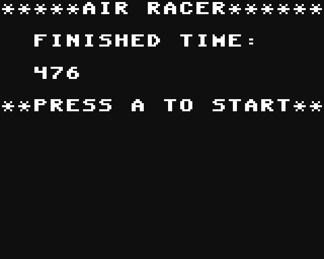 Air racer (LowRes NX)